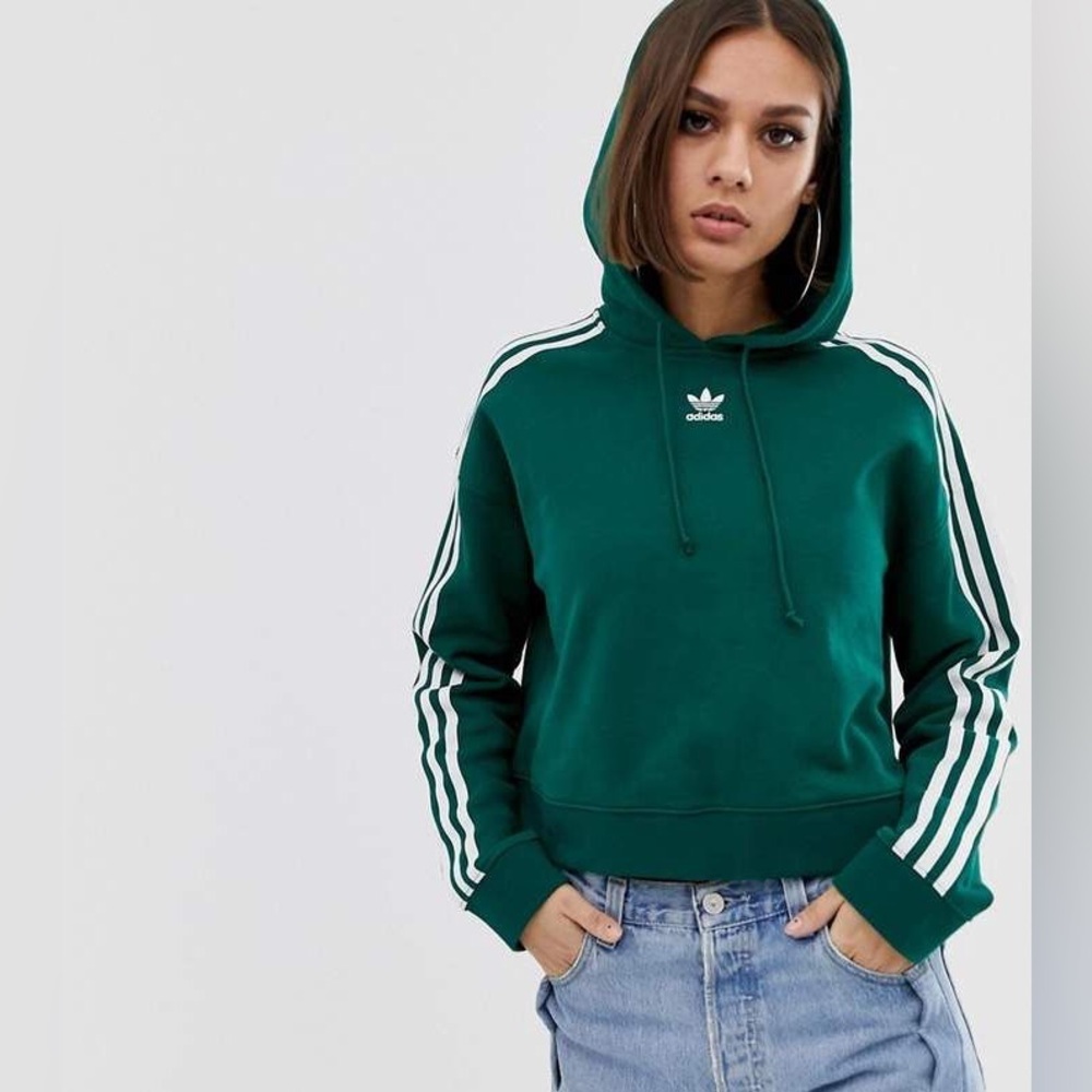 Adidas Cropped Hoodie